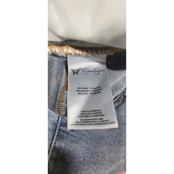 Jessica Simpson Women's Myrtle Barrel Leg Light wash Capri Jeans Size 20W - Picture 10 of 11